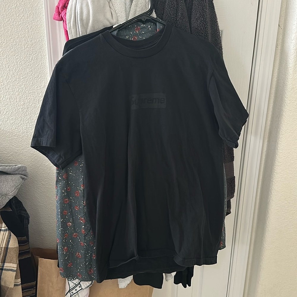 Supreme Tonal Logo Shirt 100% Authentic Good Condition